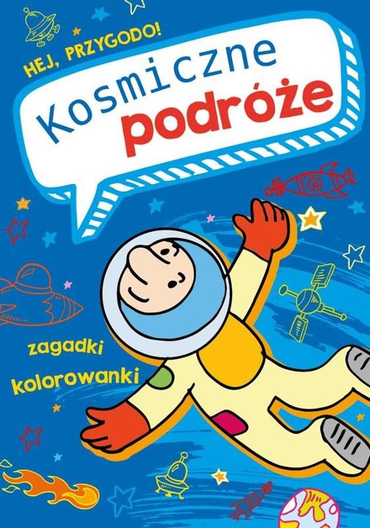 Hej, przygodo. Kosmiczne podróże. Naklejki