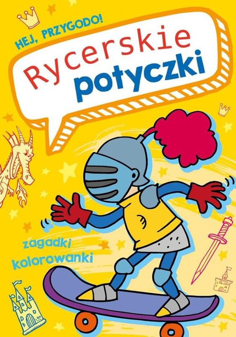 Hej, przygodo. Rycerskie potyczki. Naklejki