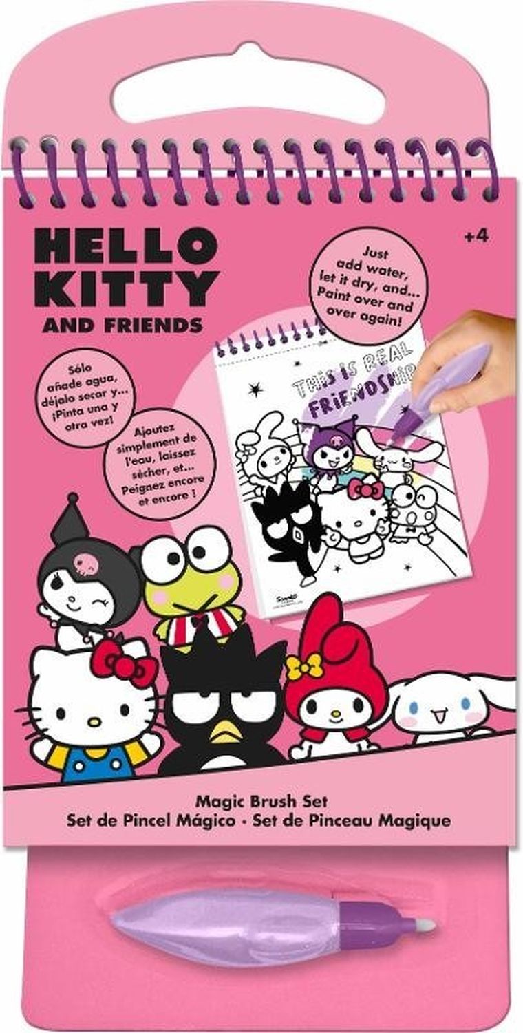 Hello Kitty, Aqua Magic, zestaw do kolorowania