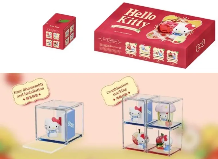 Hello Kitty, Big Apple, figurka niespodzianka, 4,5 cm, 1 szt.