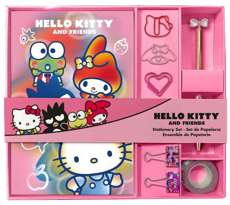 Hello Kitty, zestaw biurowy z notatnikiem