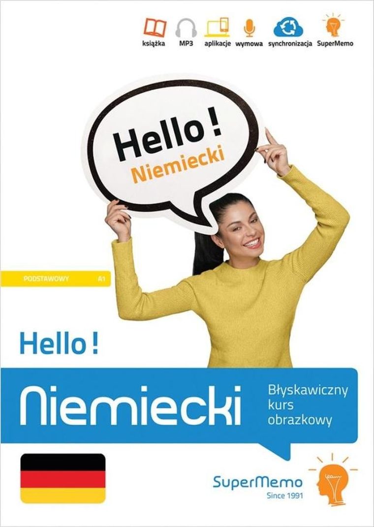 Hello! Niemiecki. Błyskawiczny kurs obrazkowy. Poziom A1