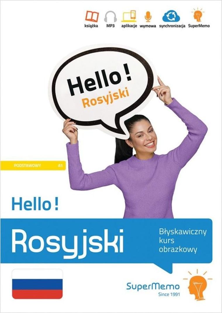 Hello! Rosyjski. Błyskawiczny kurs obrazkowy. Poziom A1