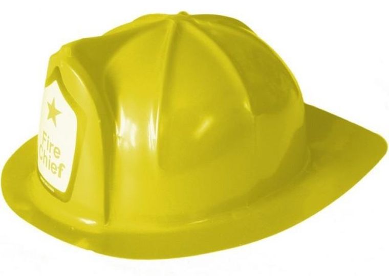 Hełm strażaka, żółty