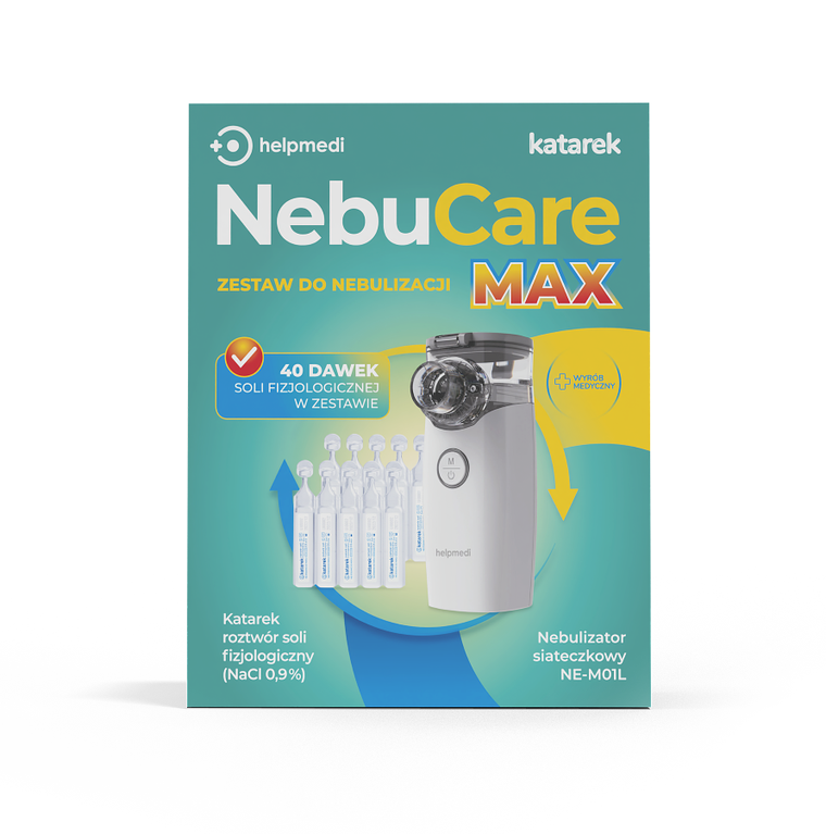 HelpMedi, NebuCare Max, zestaw do nebulizacji