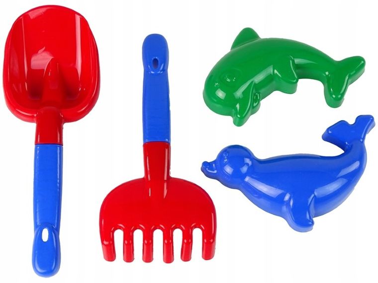 Hemar Family, akcesoria do piasku, 4 elementy