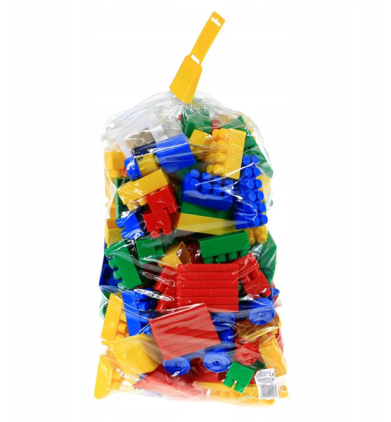 Hemar Family, Klocki konstrukcyjne duże, 130 elementów