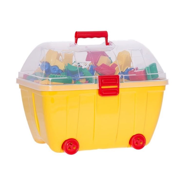 Hemar Family, klocki konstrukcyjne w kuferku, 621 elementów