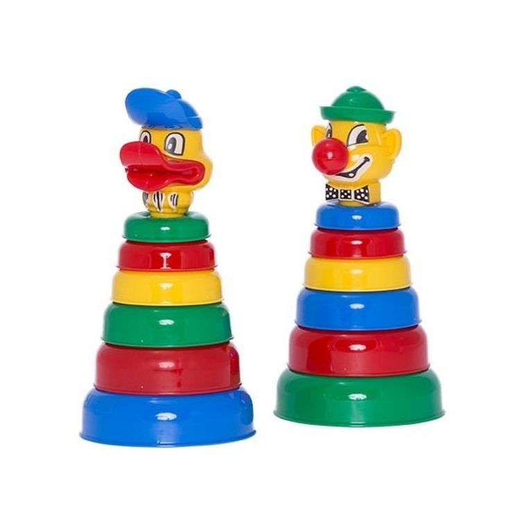 Hemar Family, kolorowa piramidka, 1 szt.