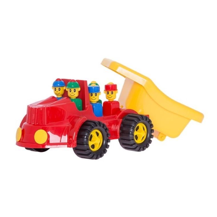 Hemar Family, pojazd wywrotka z figurkami, 36 cm