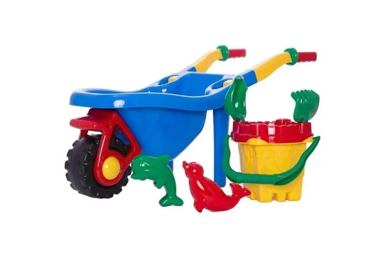 Hemar Family, taczka z akcesoriami, zamek, 6 elementów