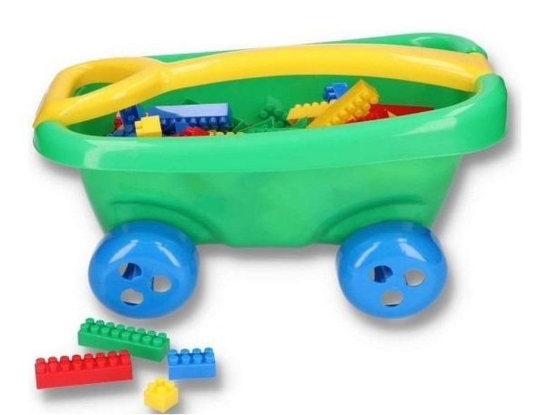 Hemar Family, wózek z klockami konstrukcyjnymi