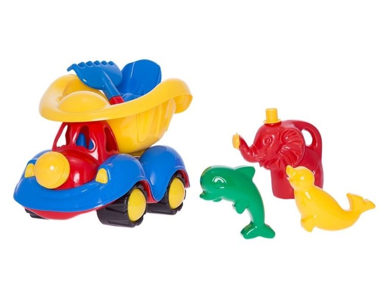 Hemar Family, wywrotka z akcesoriami do piasku