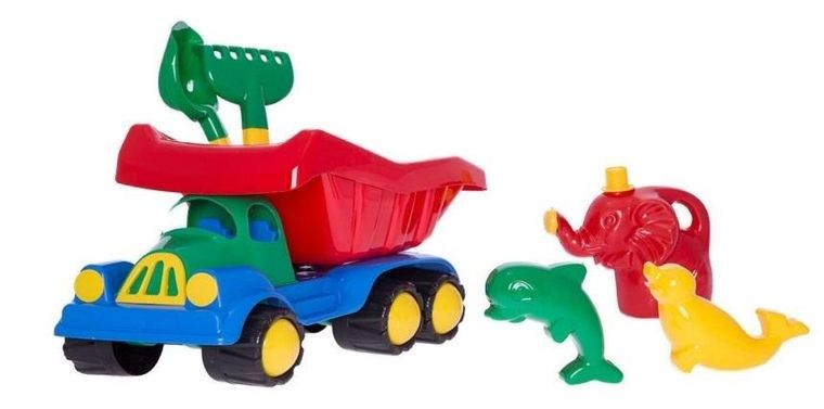 Hemar Family, wywrotka z akcesoriami do piasku