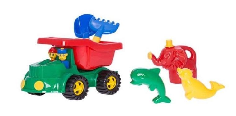 Hemar Family, wywrotka z akcesoriami do piasku