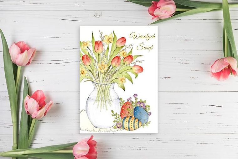 Henry Books Cezary Popiel, karnet B6, Wielkanoc Bukiet