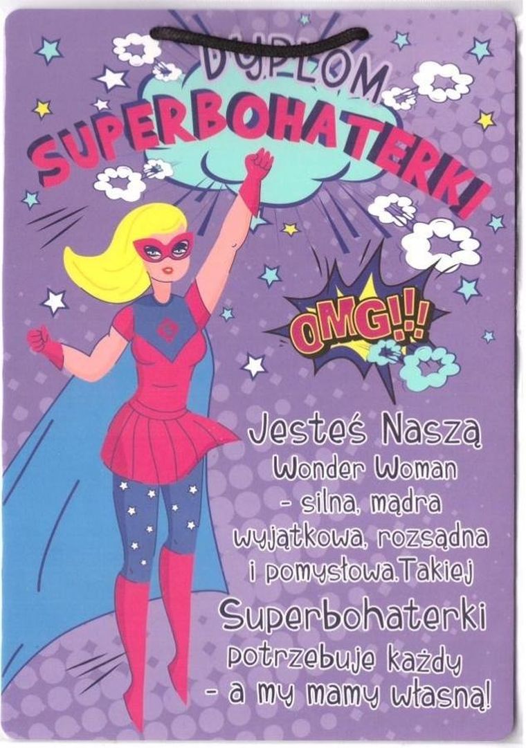 Henry, dyplom, Superbohaterka