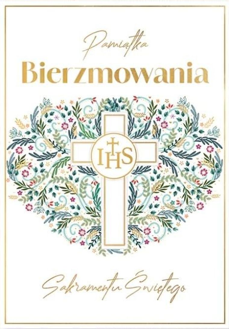 Henry, karnet A5, Bierzmowanie. Krzyż