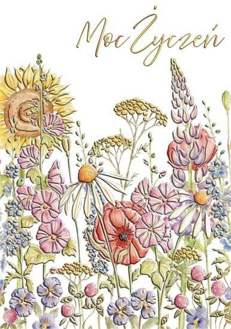 Henry, karnet A5, Imieniny, Ogródek