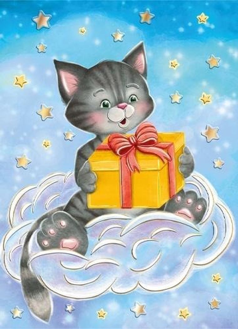 Henry, karnet A5, kot z prezentem