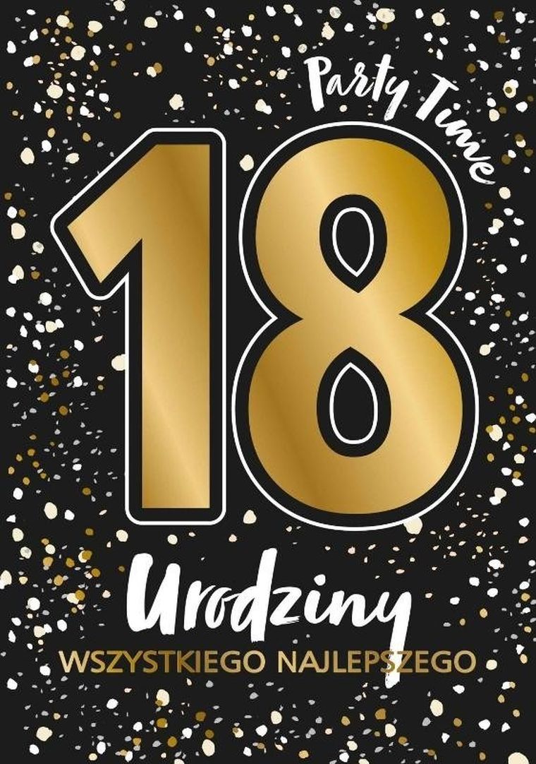 Henry, karnet A5, urodziny 18, Glamour black