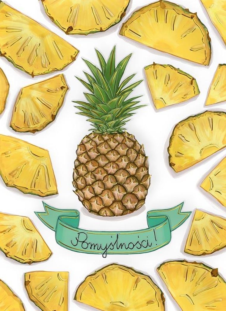 Henry, karnet, B6, Ananasy