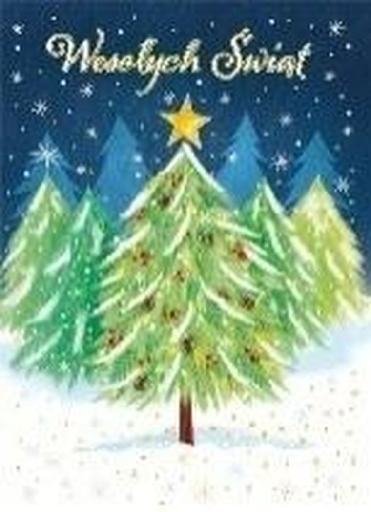 Henry, karnet B6, Boże Narodzenie, choinka w lesie