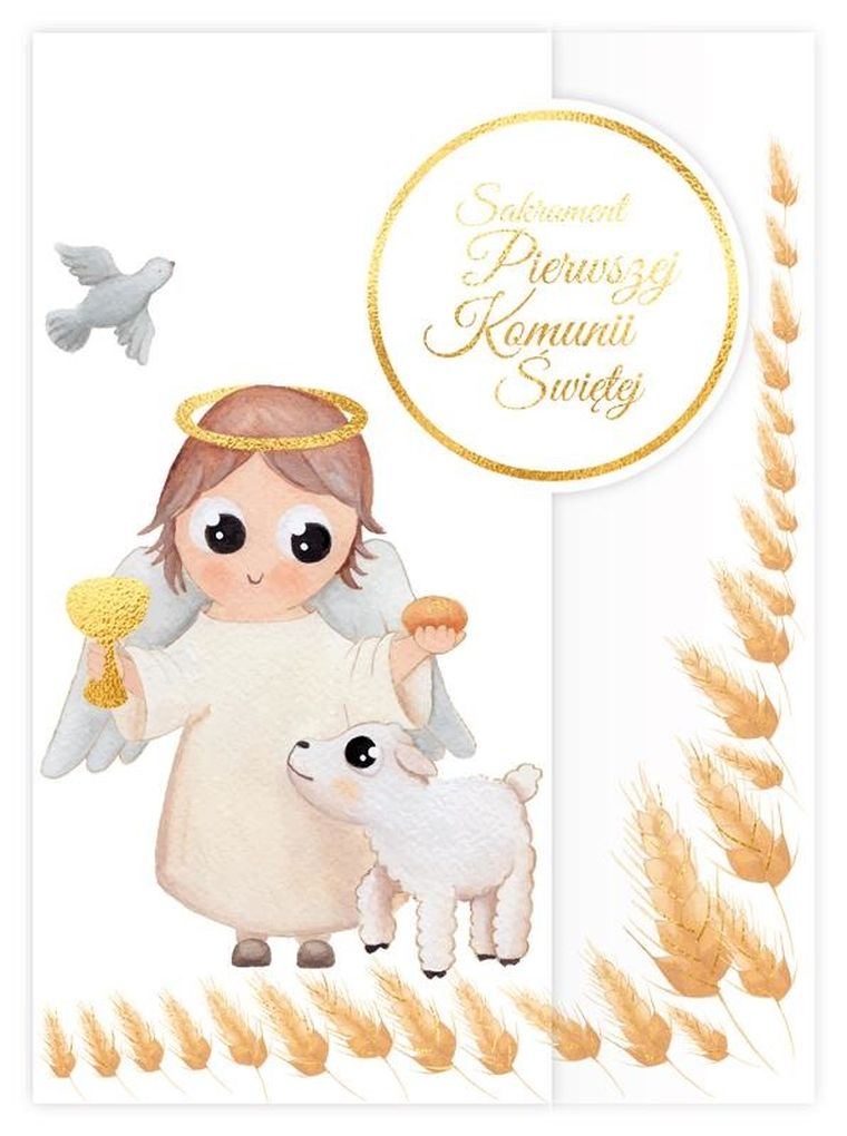 Henry, karnet B6, komunia, anioł