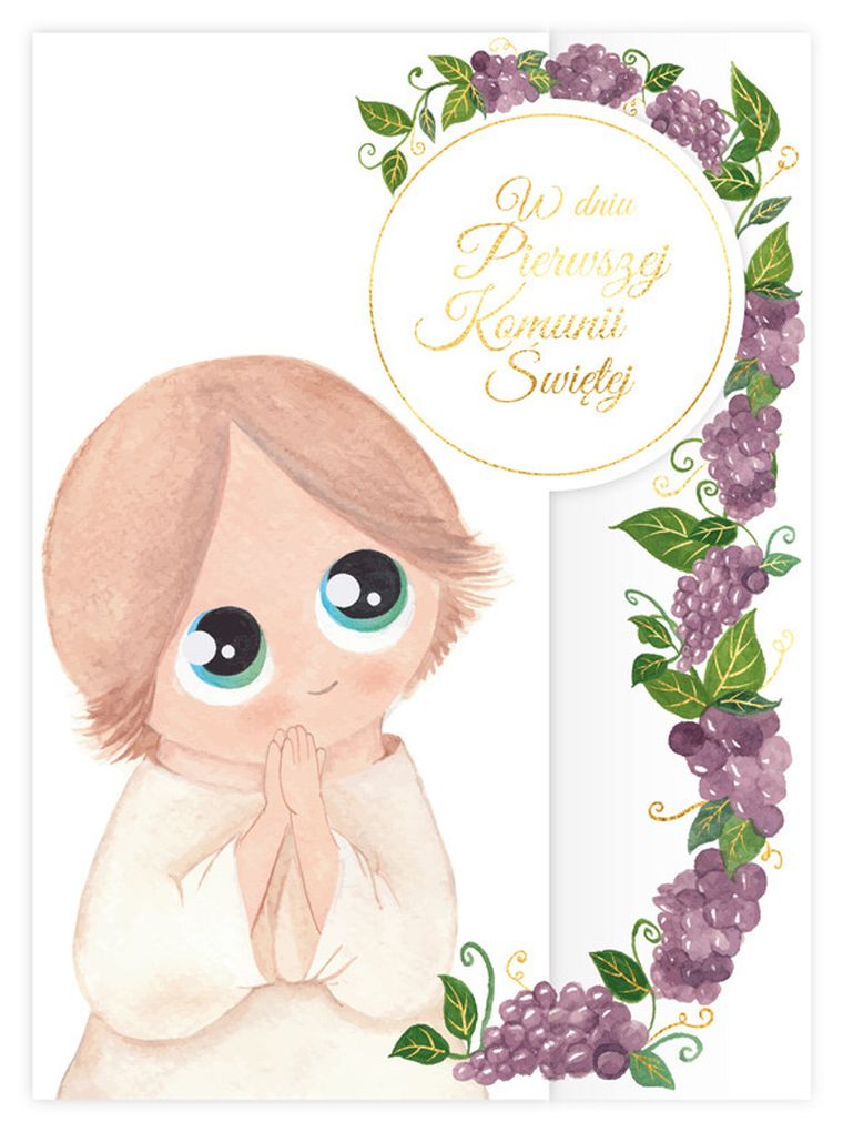 Henry, karnet B6, komunia, anioł