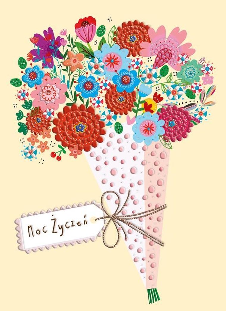 Henry, karnet, B6, Rożek kwiatowy