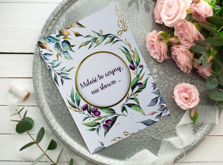 Henry, karnet B6, ślub, cytat, oliwki