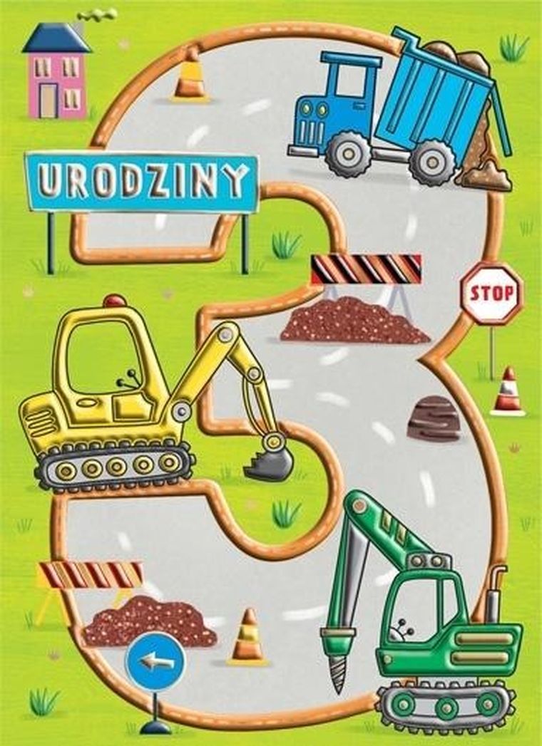 Henry, karnet B6 urodzinowy z kopertą, budowa