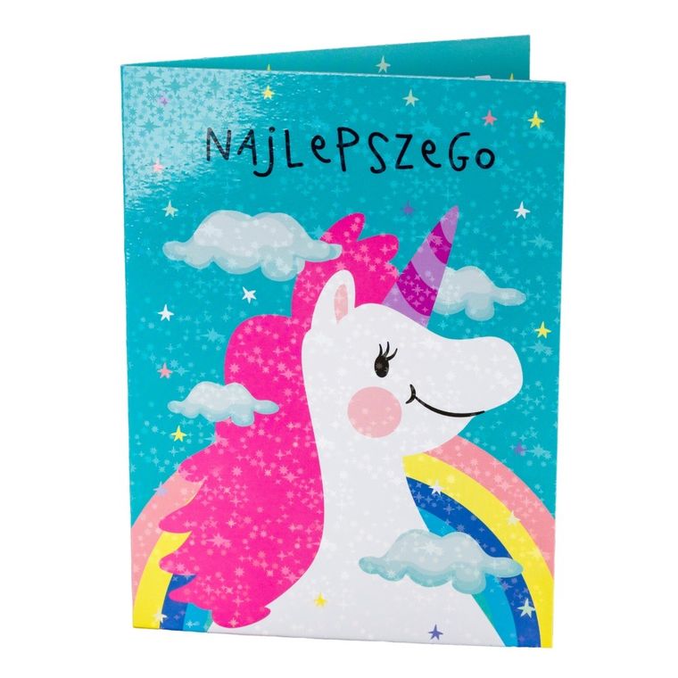 Henry, karnet, B6, urodziny, jednorożec