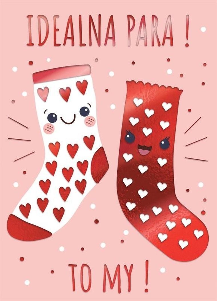 Henry, karnet B6 z kopertą, złocona, Skarpety