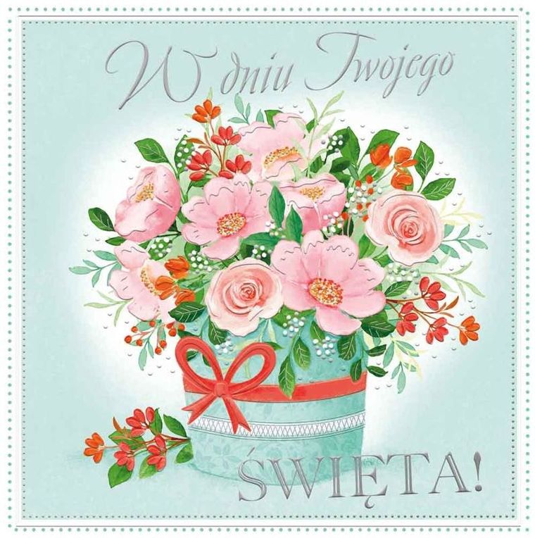 Henry, karnet, Box kwiatowy