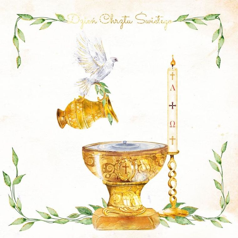 Henry, karnet, chrzest chrzcielnica