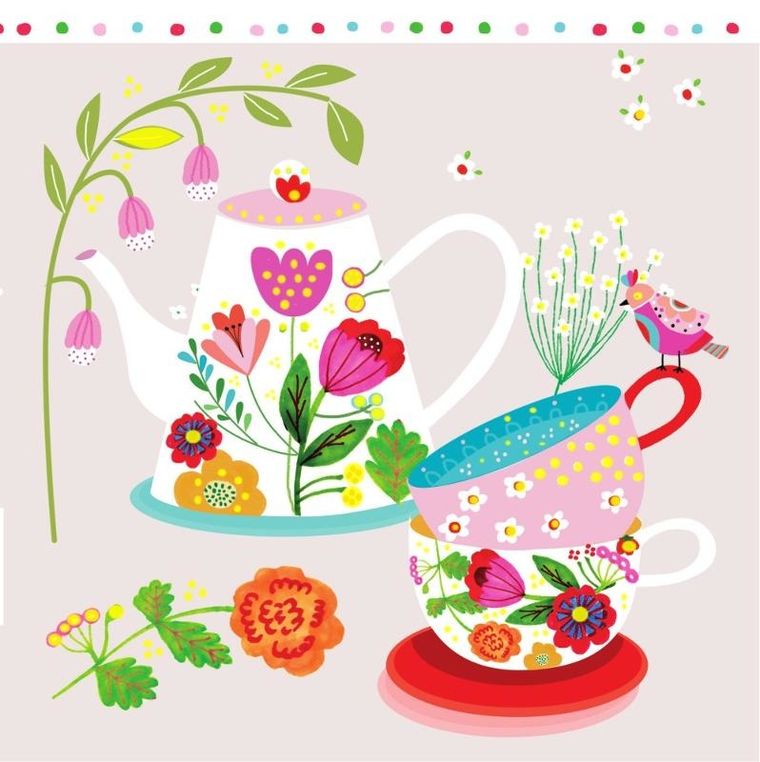 Henry, karnet, filiżanki