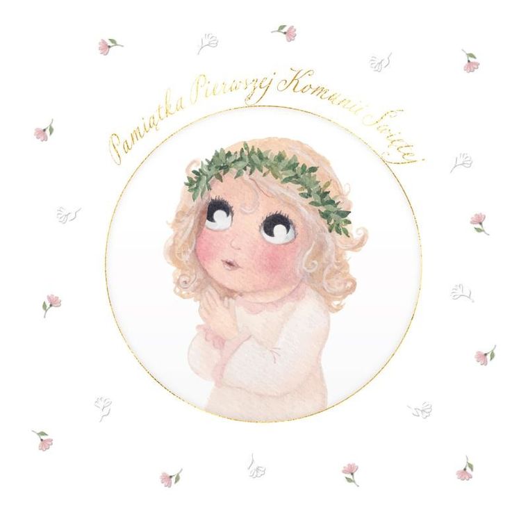 Henry, karnet, komunia, dziewczynka