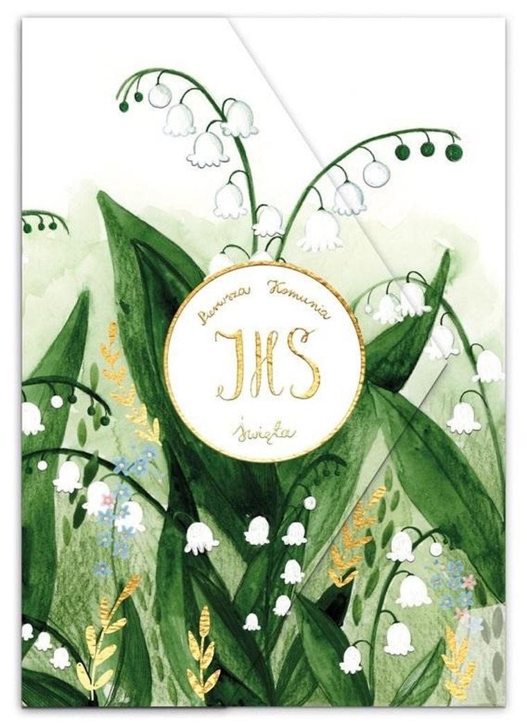 Henry, karnet koperta A5, konwalio-niezapominajki