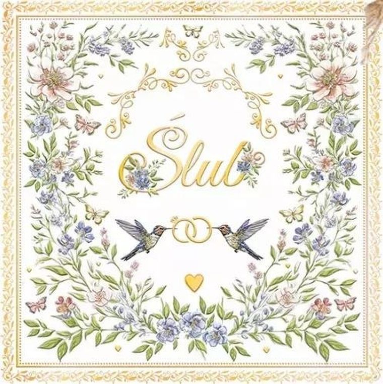 Henry, karnet kwadratowy, Ślub Barokowo