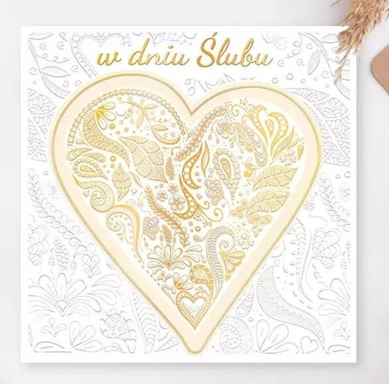 Henry, karnet kwadratowy, Ślub Serce