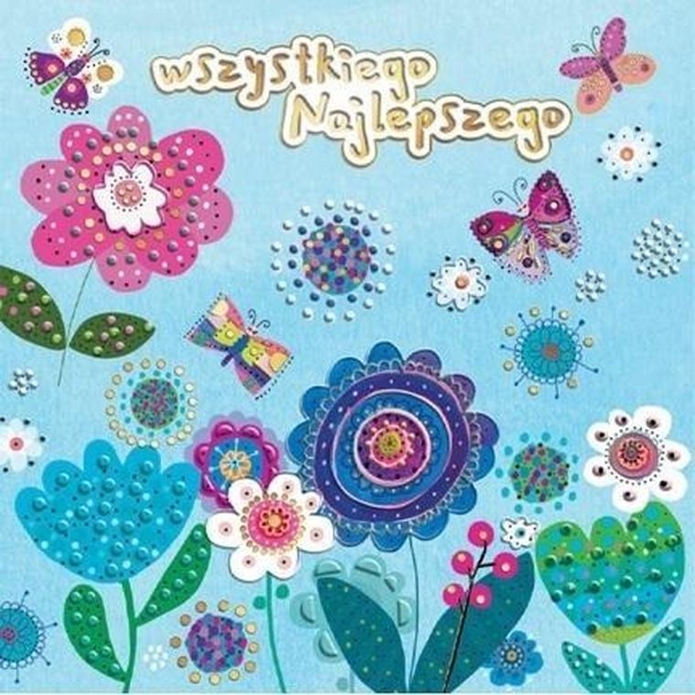 Henry, karnet, kwiatuszki