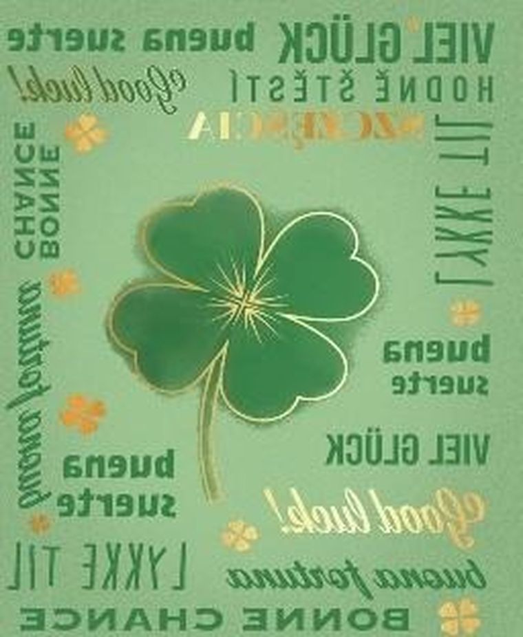 Henry, karnet mini B8, Duża koniczyna