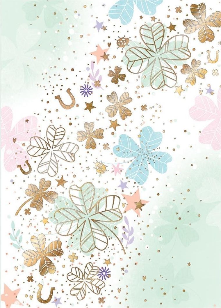 Henry, karnet mini B8, Koniczynki