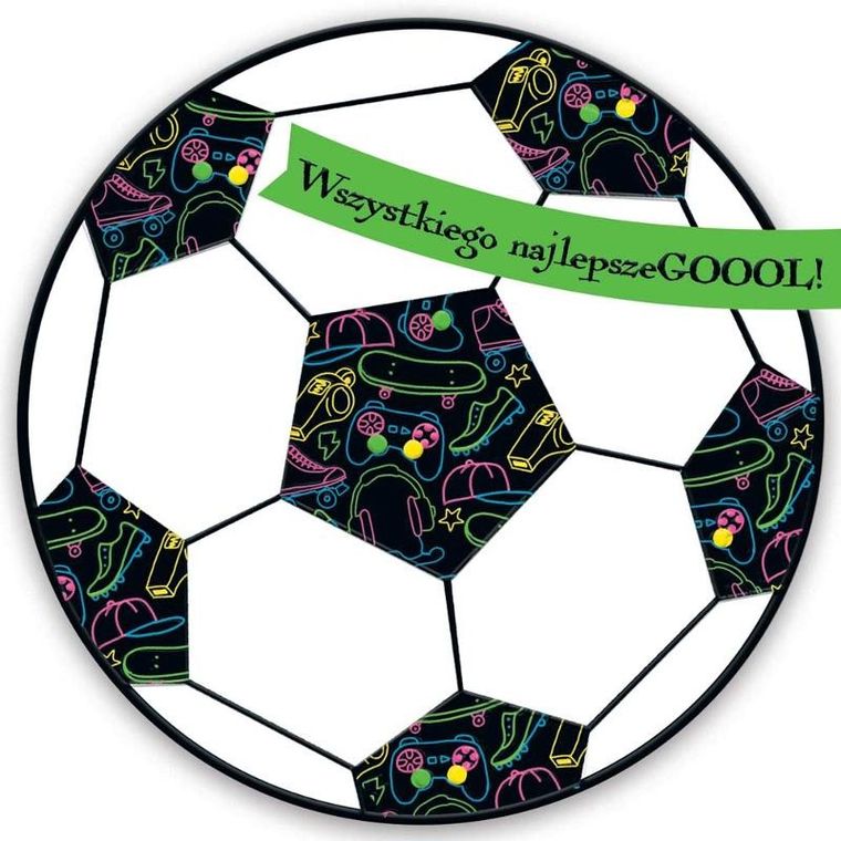 Henry, karnet, neon, tłoczony piłka