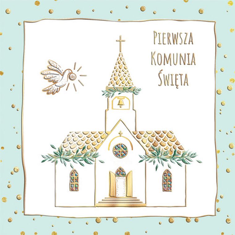 Henry, karnet, Pierwsza Komunia, miętowy