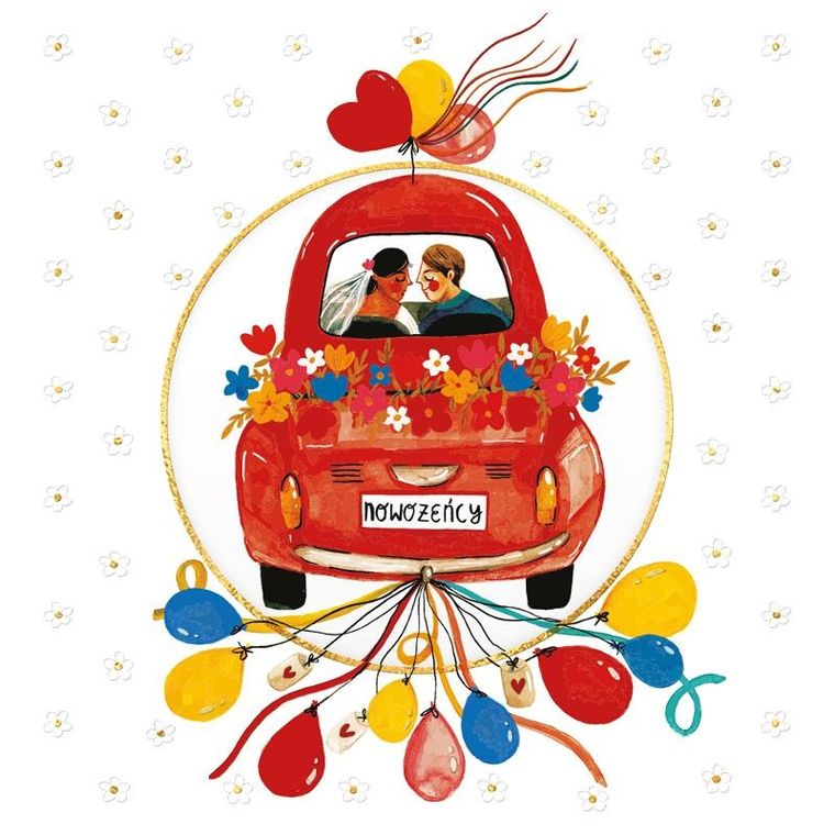 Henry, karnet, ślub, auto garbus