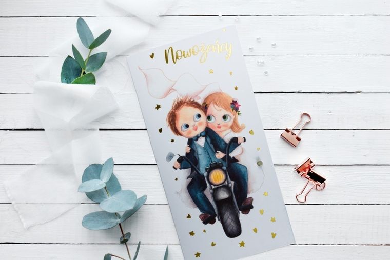 Henry, karnet ślub, motor