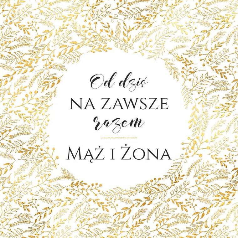 Henry, karnet z bilecikiem, ślub, złoty