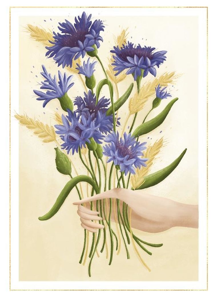 Henry, karnet z kopertą B6, chabry